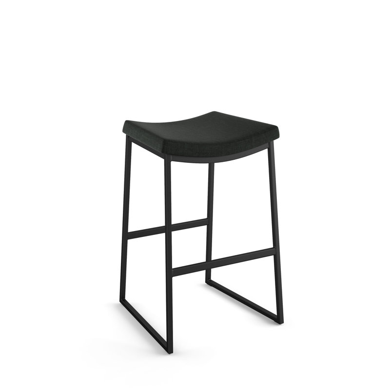 Tabouret de bar et de comptoir Amisco David, Brun foncé, Tabouret de bar (siège d'une hauteur de 30,25 po)