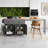 74.5 Inch Rolling Kitchen Island with Extendable Dining Table, Ample Storage, and Lockable Wheels for Flexible Use.-1551706403