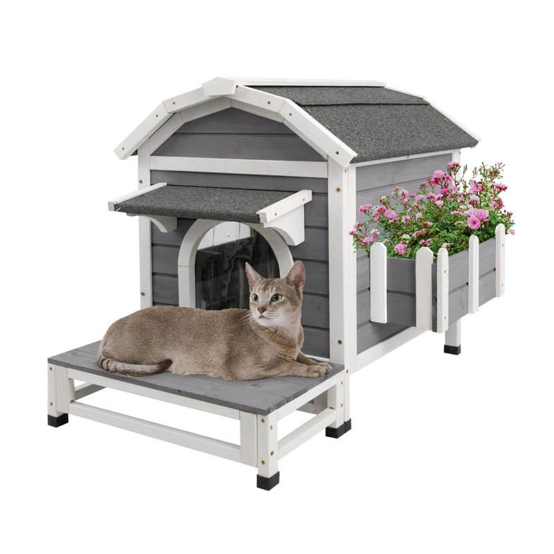 Cat House With Balcony