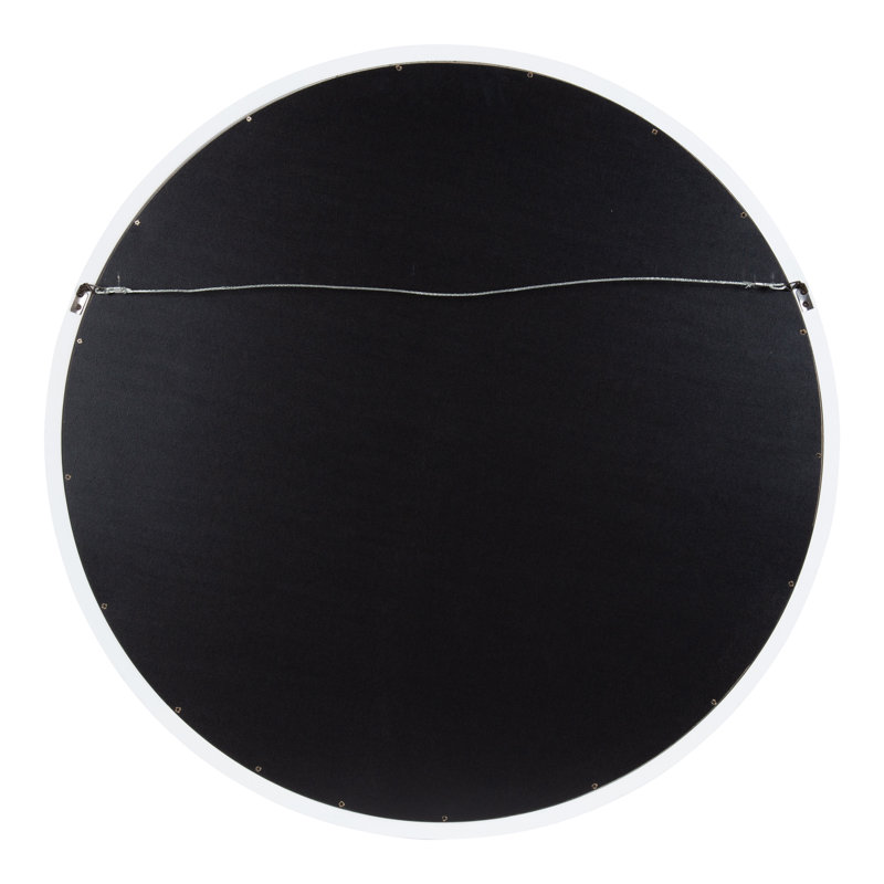 Hogan Flat Mirror, 32" x 32", White