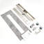 Linear Shower Mallon Stainless Steel Bathroom Wetroom Channel Waste Trap 50-90Cm
