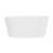 Iris 54" x 30" Freestanding Soaking Acrylic Bathtub-87114431