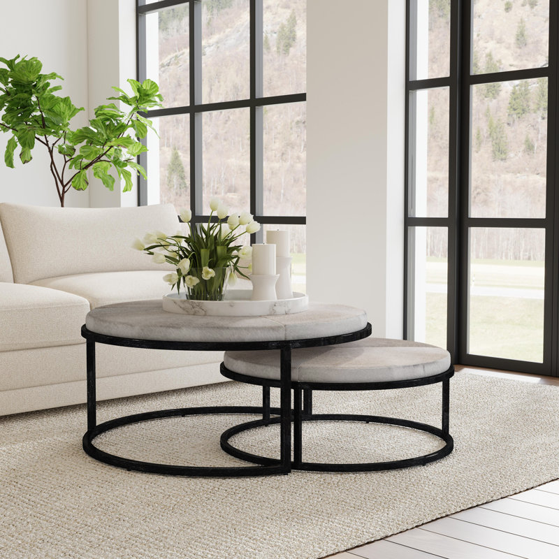 Hayword Frame 2 Nesting Tables, Gray