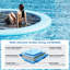 Quai flottant rond et gonflable-112456738-112456740