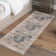 Arkeen Oriental Dark Blue/Beige/Ivory/Gray Area Rug