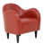 Red Faux Leather selected
