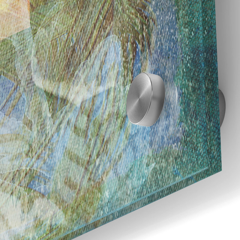 «Heart Psalm 1» par Art Licensing Studio, art mural en verre acrylique, H 36 po x l 36 po x P 0,2 po