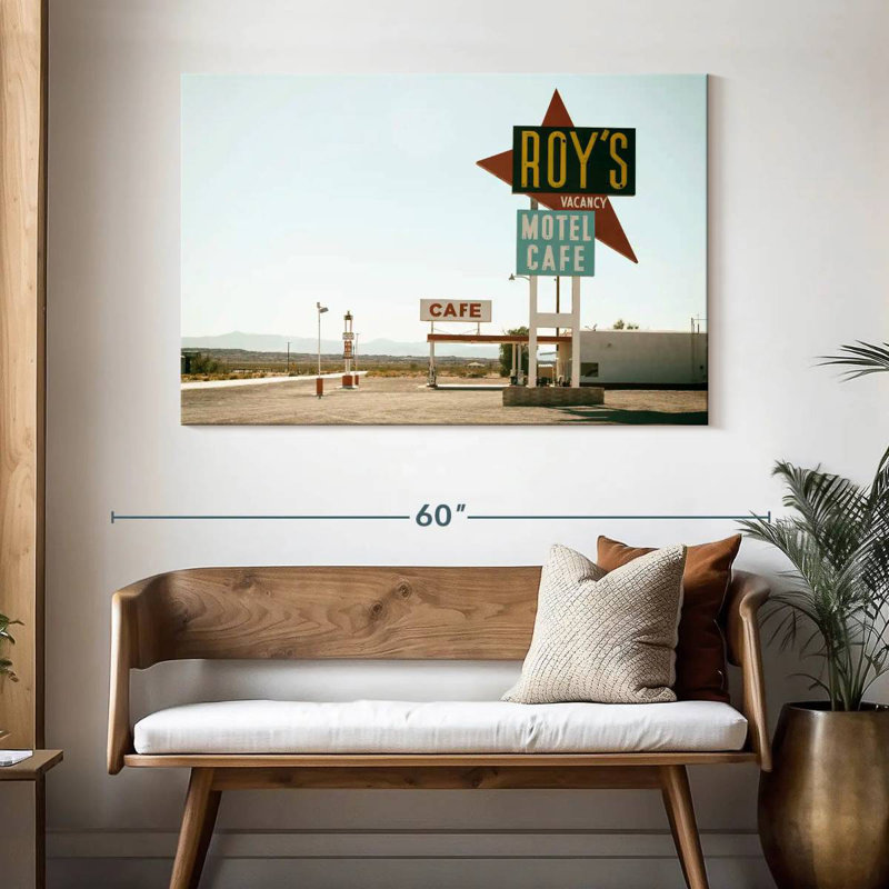 Lilie American West Roy's, Route 66, H 32 po x l 48 po