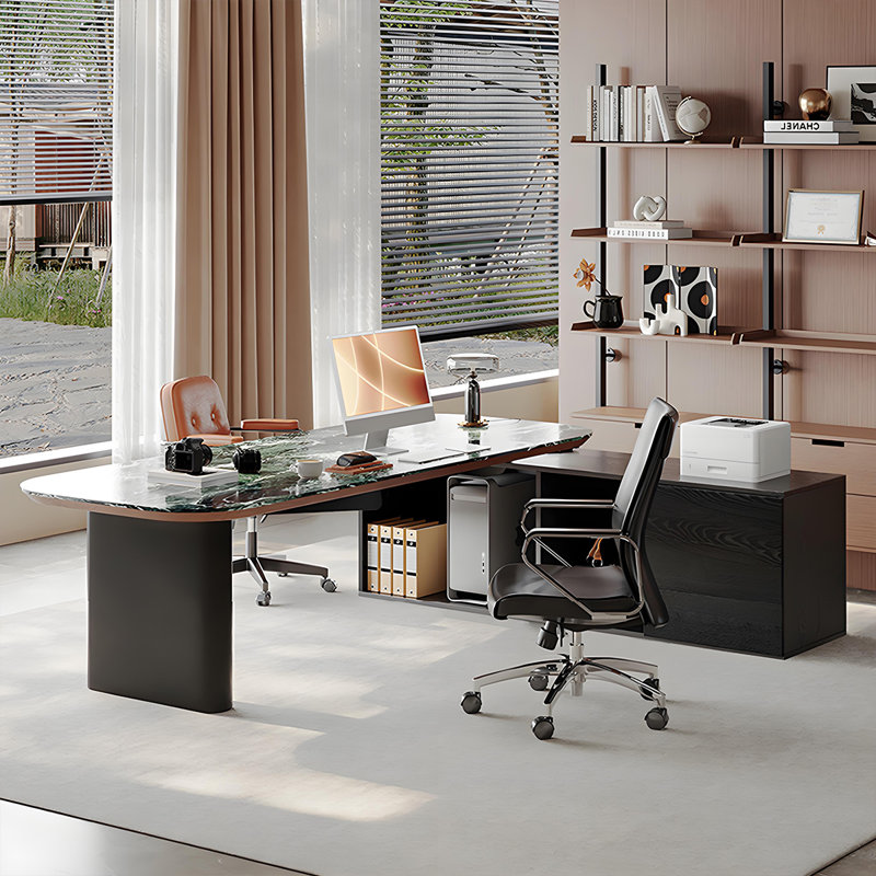 Bureau de direction 86,61 po, H 29,53 po x l 86,61 po x P 31,5 po