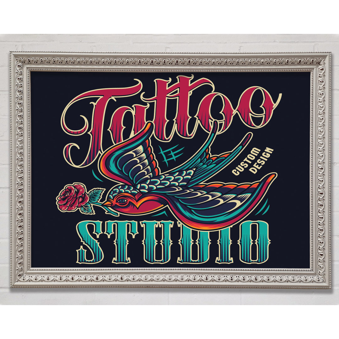 The Awesome Tattoo Studio - Einzelne Bilderrahmen Kunstdrucke