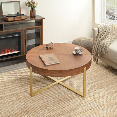 Table basse moderne d'épissage rétro moderne, table de salon