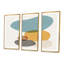 «Minimal Elementary and Geometric Compostions», impression sur toile encadrée 3 pièces-1377792742-1377792740