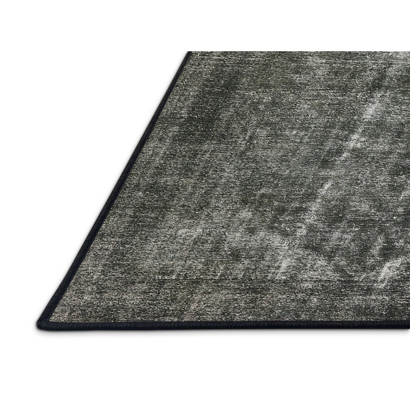 Tapis marocain tissé à la machine, Rectangle 4 pi x 6 pi
