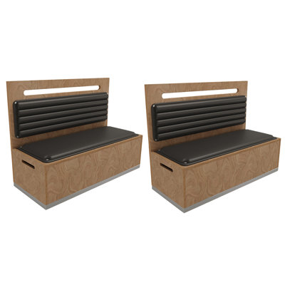 Bar Bar, restaurant, boulangerie, banc simple moderne