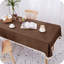 Rectangle Faux Linen Wipable Home Decorative Water Resistant Tablecloths-480945875-480945874