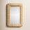 Wicker / Rattan Rectangle Wall Mirror