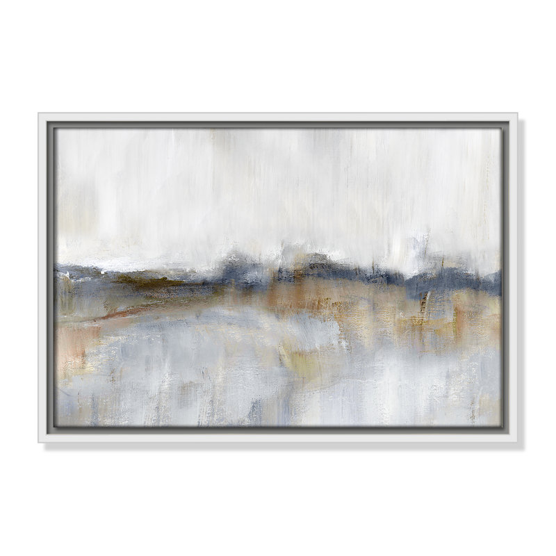 «Autumnal Tide» par Nan - reproduction sur toile flottante, H 13,5 po x l 19,5 po, Blanc