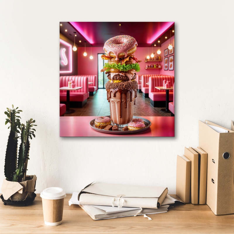 Toile épique «Best Desert 1» par Rey Klimt, 18 po x 18 po, H 18 po x l 18 po