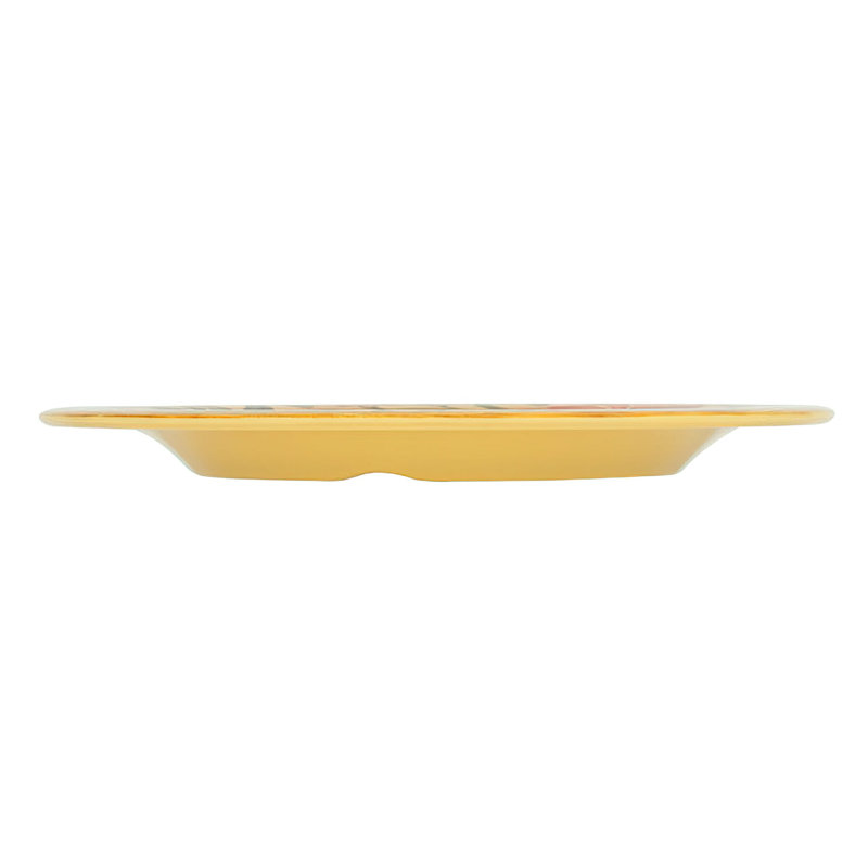  Assiette plate en mélamine 10,5 po, ensemble de 4