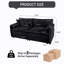 (Ancien: W3163S00006) Canapé surdimensionné en chenille-2013605264