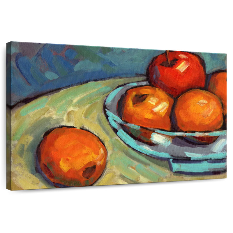 Yarlin bol de fruits nature morte I, H 26 po x l 39 po