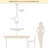 1 - Light Single Teardrop E26 Dimmable Adjustable Pendant Light-1580573447