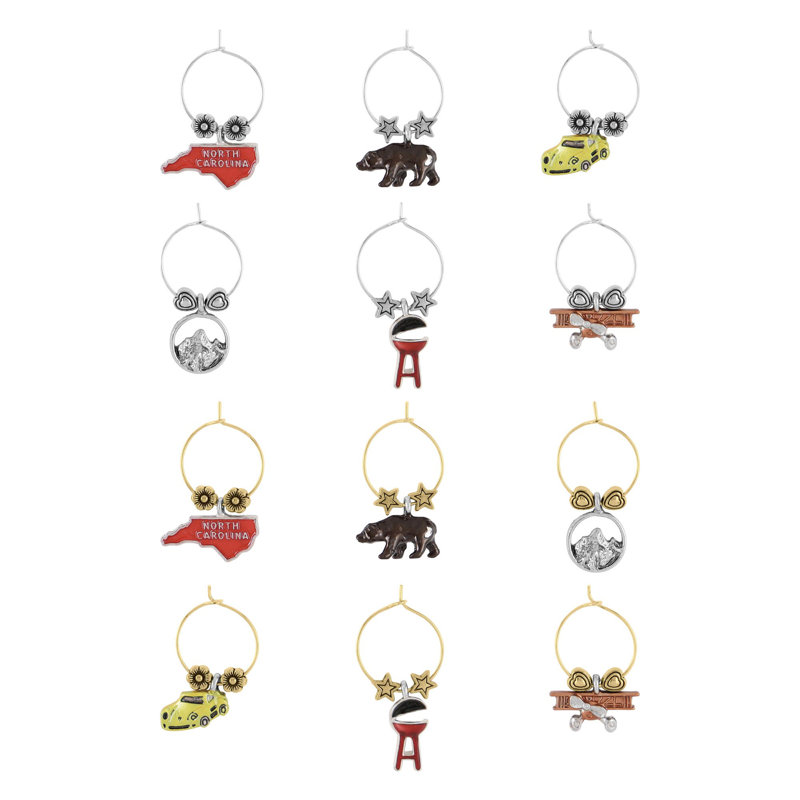 Daire Wine Charm