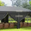 Outsunny 3 x 6 m Garden Pop Up Gazebo with Sidewalls Water Resistant-118943217