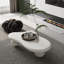 Table basse en forme de nuage avec 3 pieds sphériques-856897094-853819578-848548131