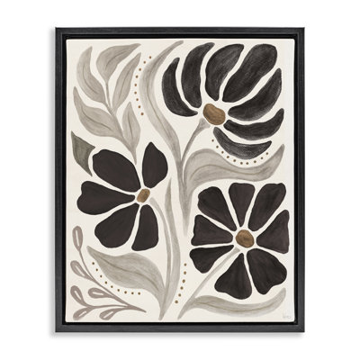 «Boho Curved Petals» encadrée par Flonique, par Véronique Charron