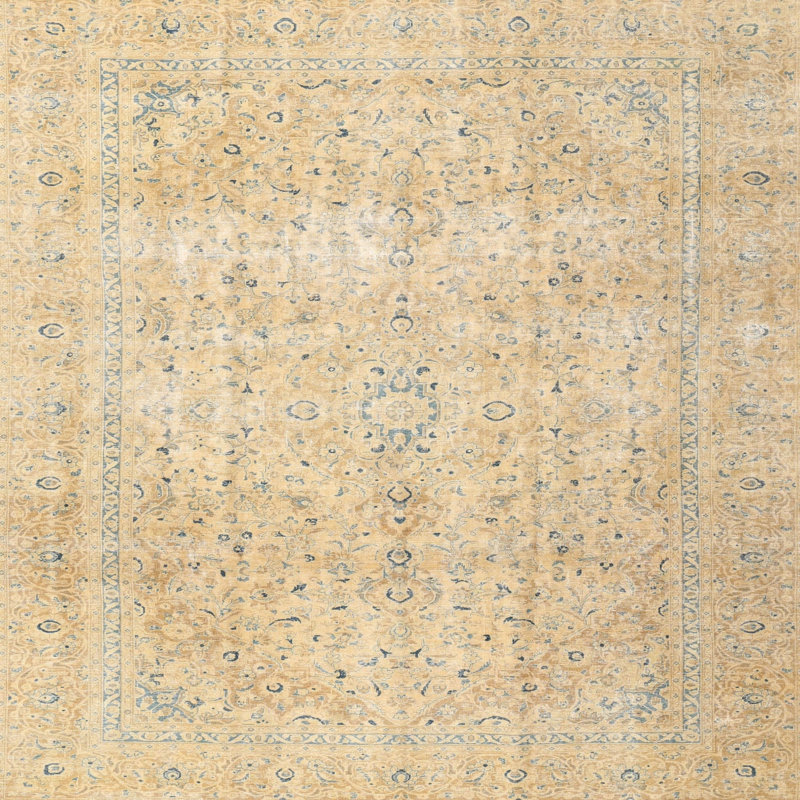 Oriental Indoor Rug, Round 4'