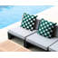 Oreiller carré intérieur / extérieur Perri Criss Cross-102788364-102788369