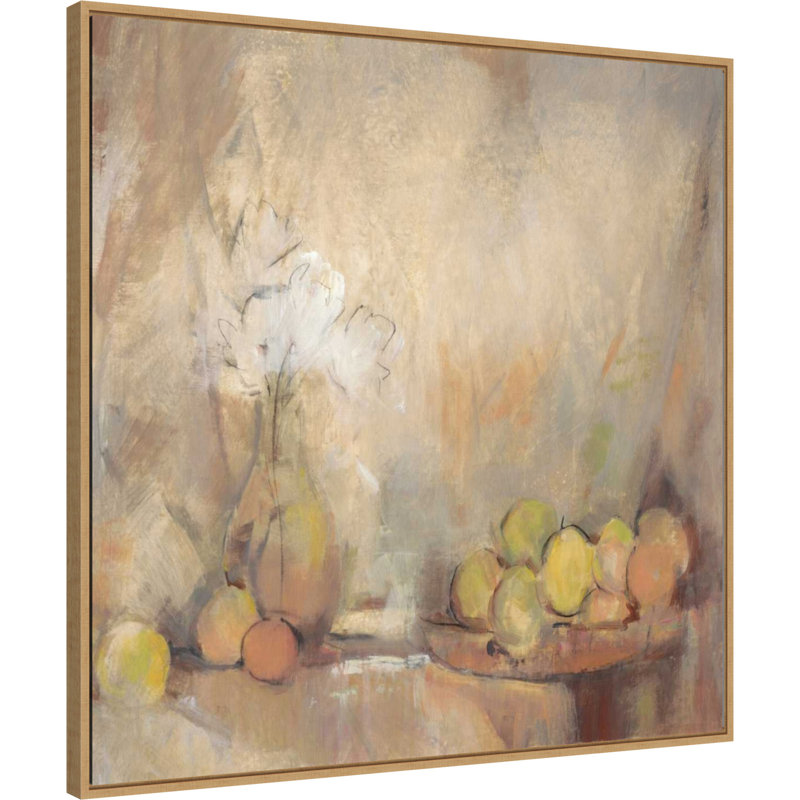 " Still Life with Fruit in Study ", 30" H x 30" W x 2" D