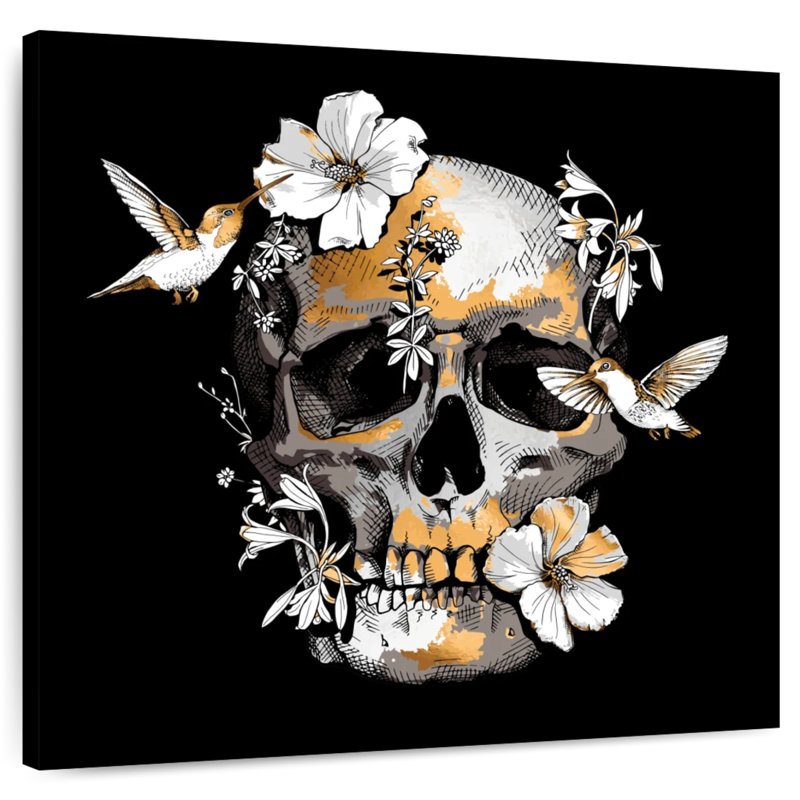 Crâne floral Kerner