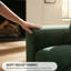 4 Seater Velvet Sofa & Chaise-1678312688-1678312686
