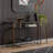 Stamper 140cm Glass Top Console Table