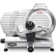 KWS Commercial 320W Electric Meat Slicer 10-Inch Stainless Blade, Frozen Meat/ Cheese/ Food Slicer