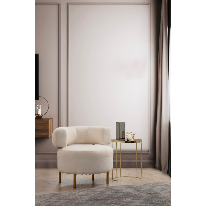 Bina Upholstered Wingback Chair