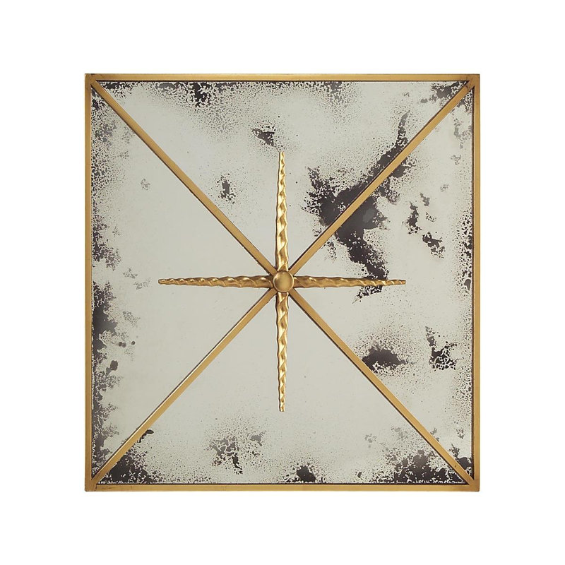 Rio Square Metal Wall Mirror