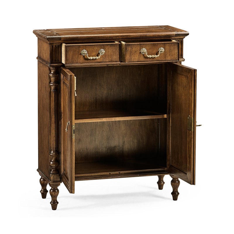 Country Farmhouse Solid Wood Accent Cabinet