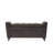 ALDEN ARMED STORAGE BENCH