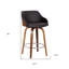 Tabouret de bar pivotant en similicuir-654797878-654797877