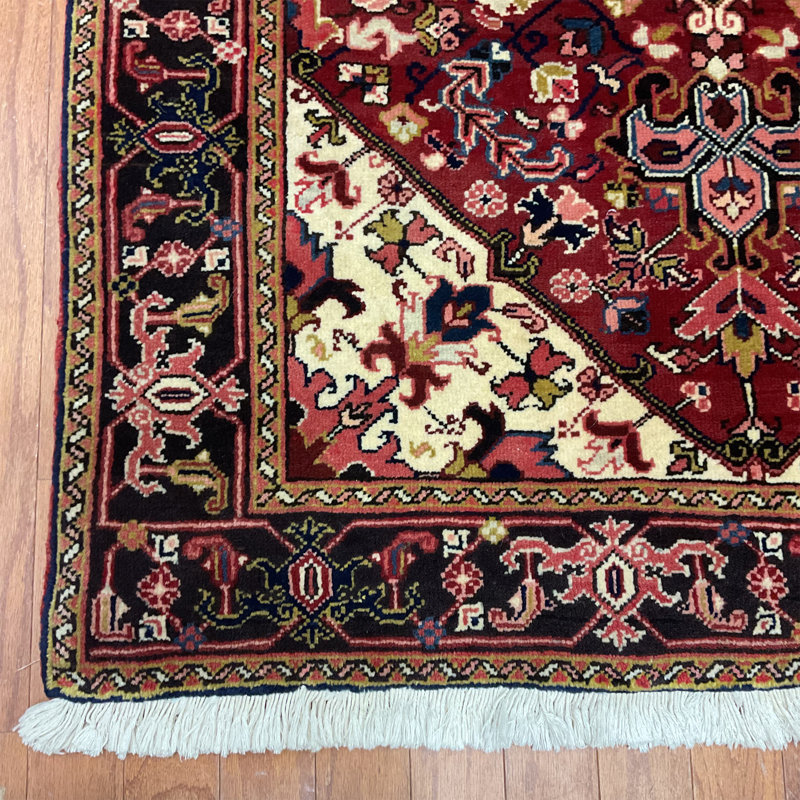  Tapis en laine fait à la main Heriz