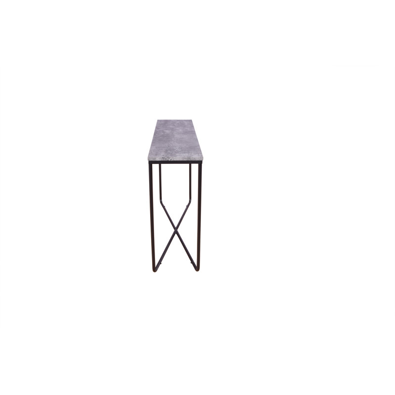 Mackenzie 110cm Console Table, Black