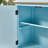 Modern art hand painted accent cabinet