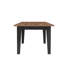 Table de salle à manger, grande table de cuisine extensible de 106,3 po