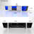 LED TV Stand With Remote Control And Multiple Modes Changing Lights, Minimalist TV Stand For Home