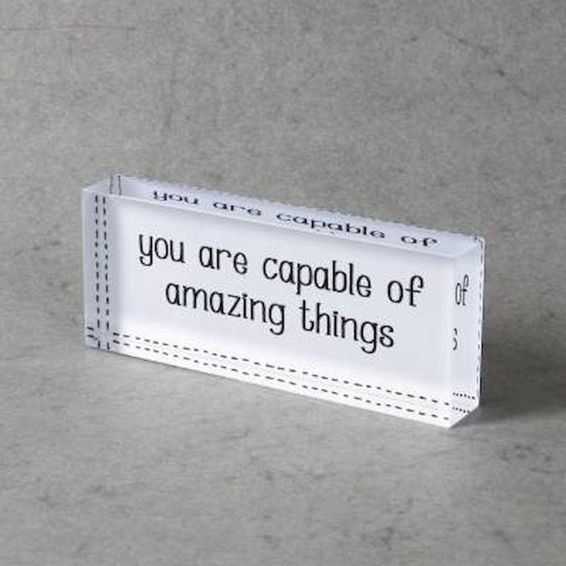 You Are Capable... Paper Holder