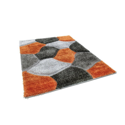 Hollister Geometric Shag Area Rug