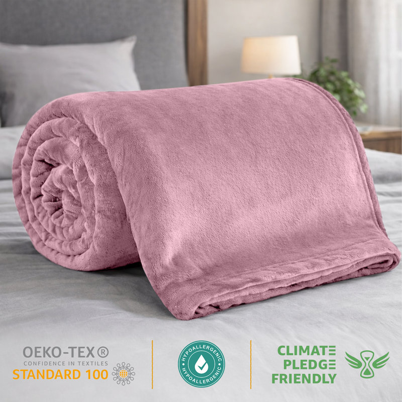 Machine Woven Throw Blanket, 130cm x 150cm